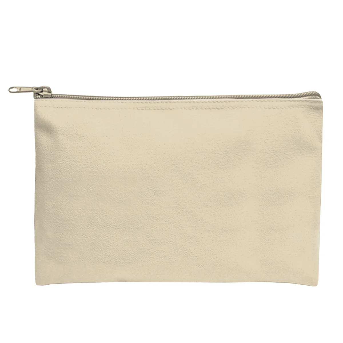 Recycled Canvas Zippered Pouch view 3