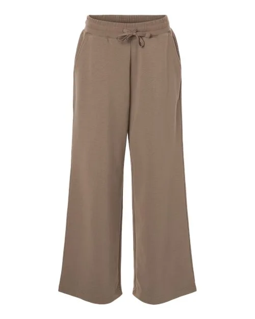 American Apparel® Women's French Terry Wide Leg Pants view 6
