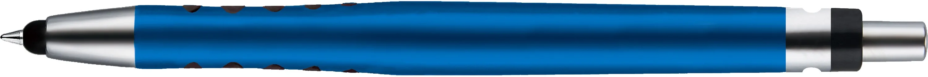 Blue/Silver/Black Blank Back View