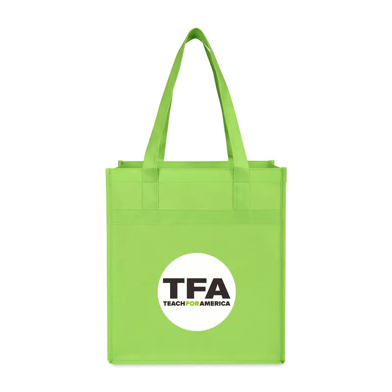 Arlo rPET Deluxe Shopper - Lime Green