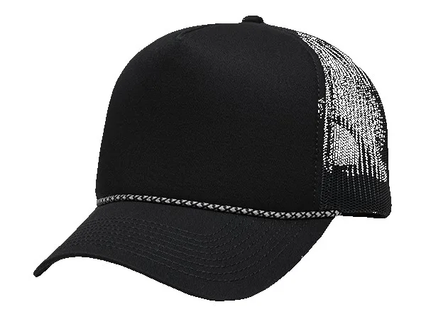 5-Panel High-Profile Heritage Fit Mesh Back Cap view 3