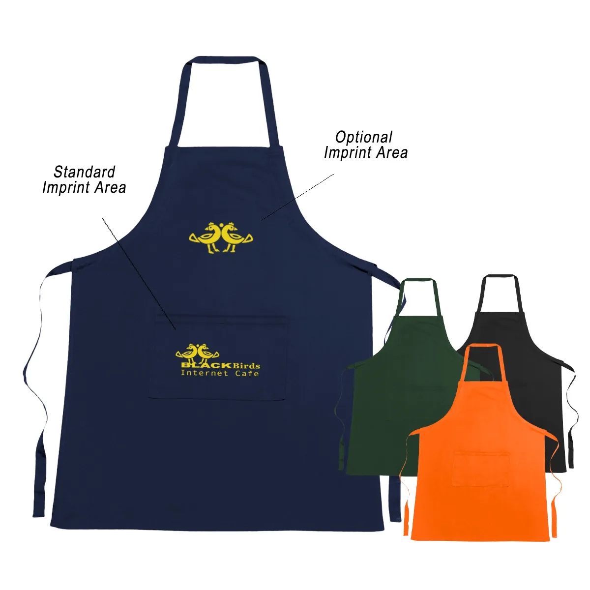 100% Cotton Apron view 2