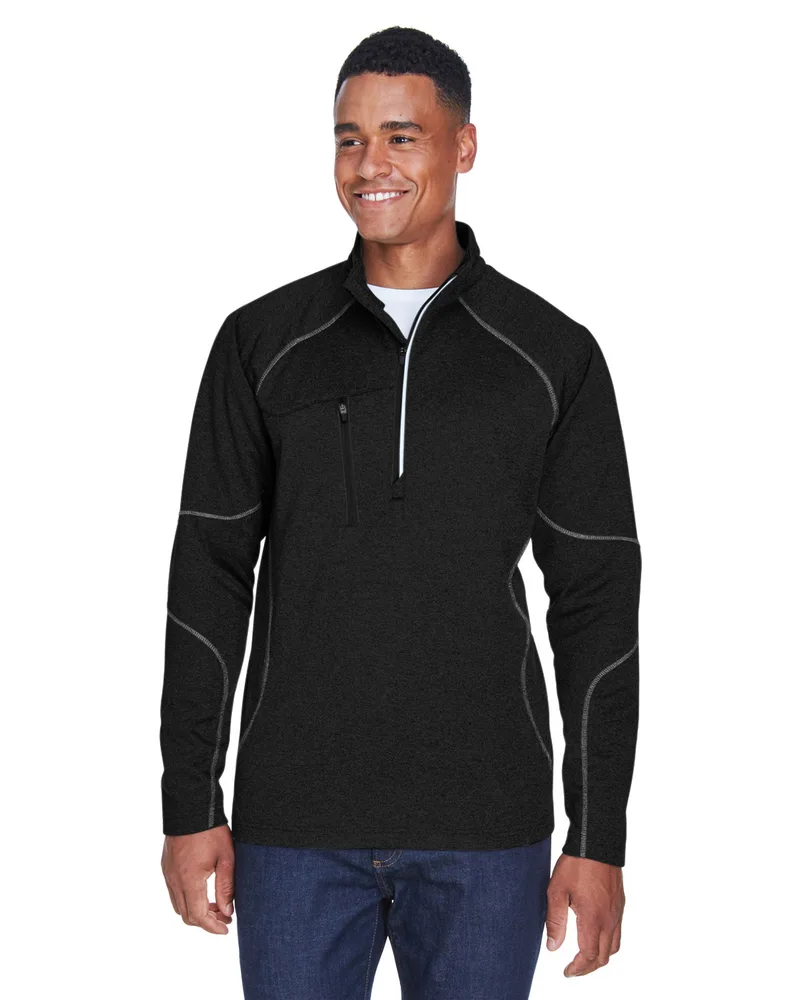 NORTH END® Men's Catalyst Performance Fleece Quarter-Zip Pullover Sweatshirt