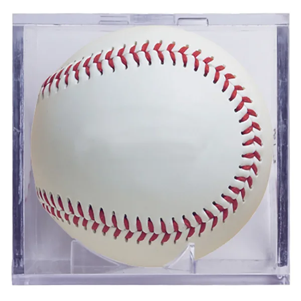 Acrylic Baseball Display Cube view 2