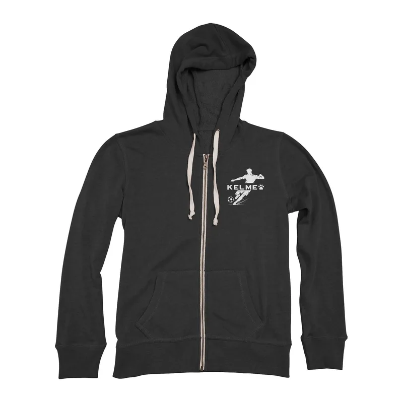 Soccer ACE Ladies' Super Soft Whisper Fleece Full Zip Hoodie view 4