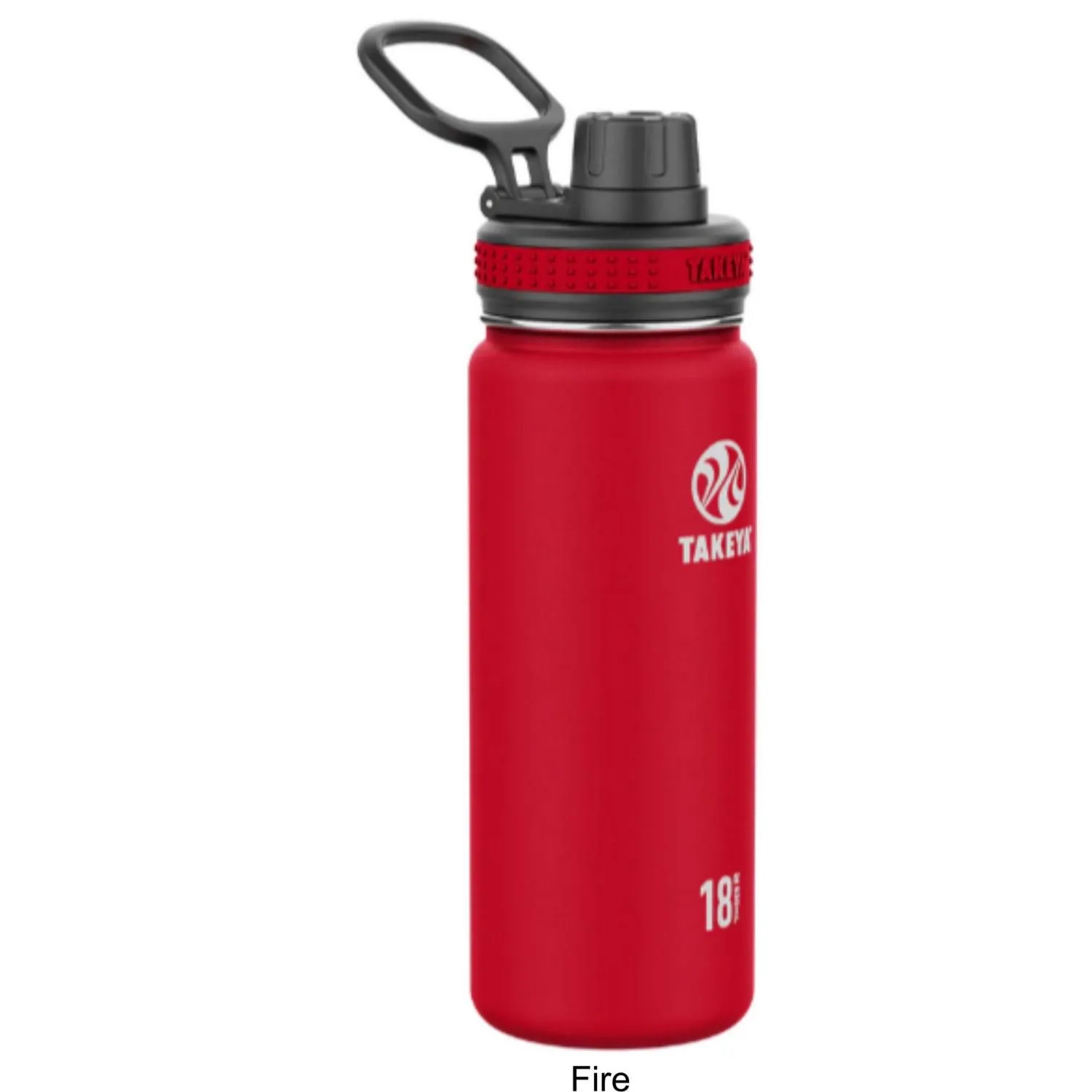18 oz Takeya® Stainless Steel Insulated Originals Water Bottle w/ Spout Lid view 2
