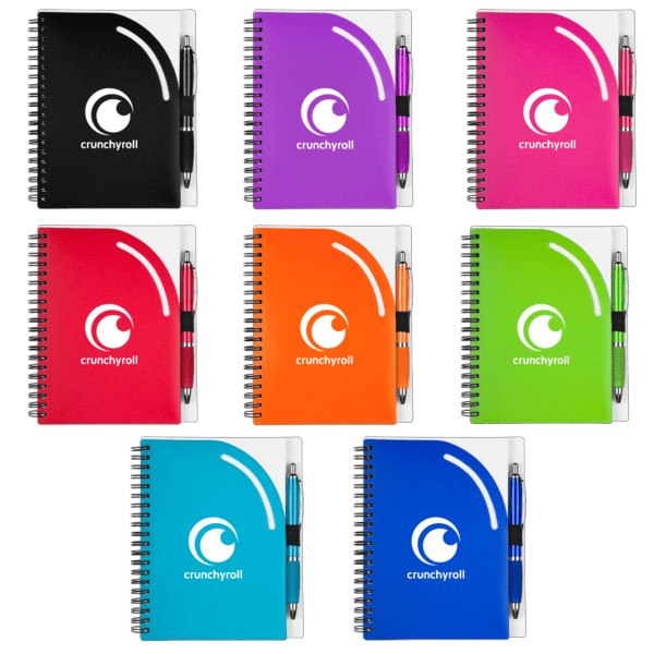 Curvy Top Notebook Set