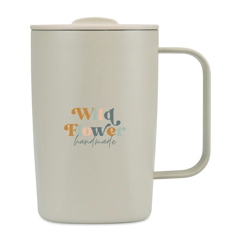 Aviana™ Rowan Recycled Mug - 15 Oz. - Taupe