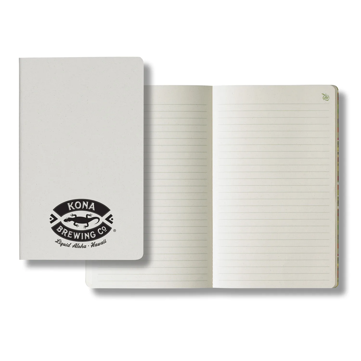 ApPeel Medio Lined Saddle Stitched Apple Page Journal view 3