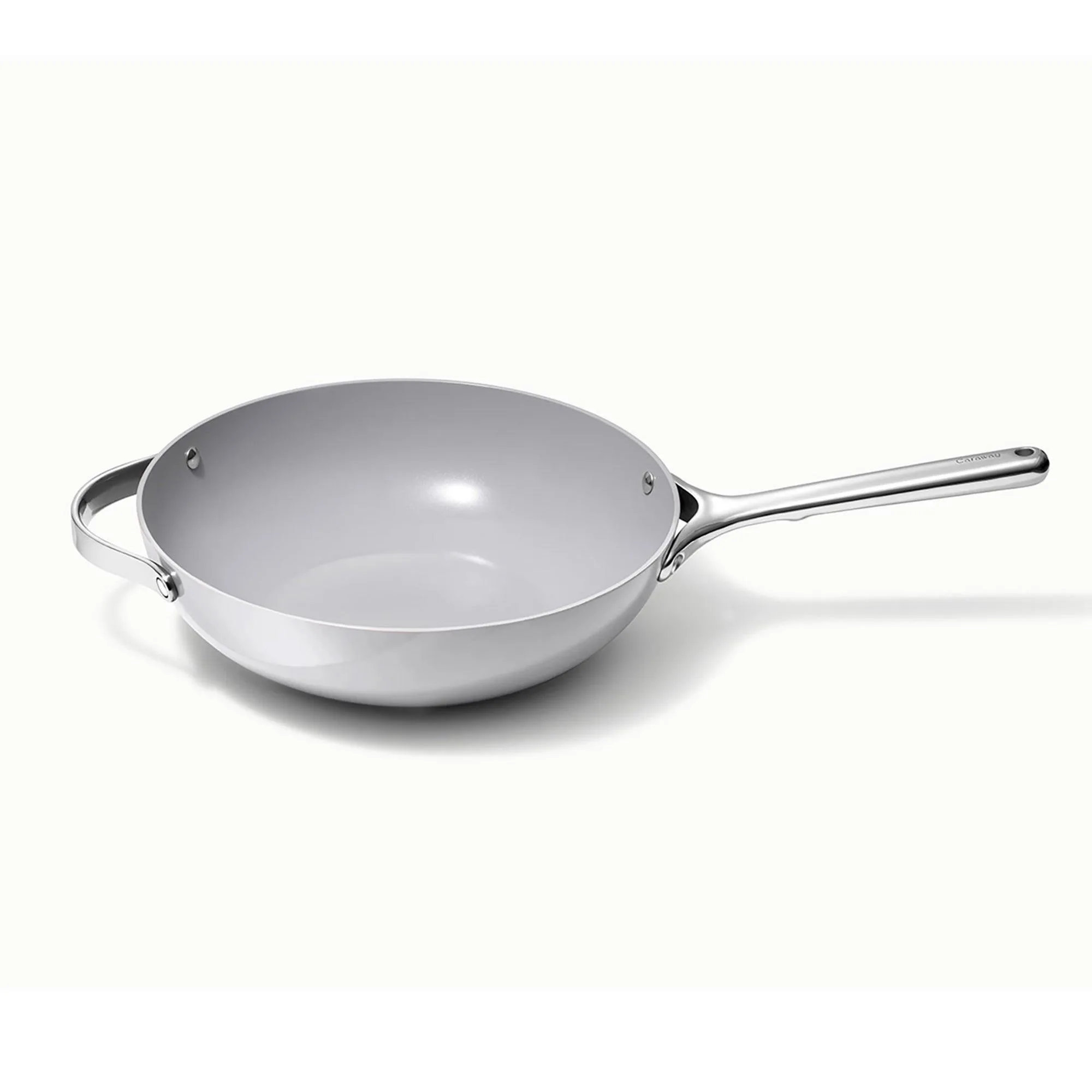 Caraway 12" Nonstick Ceramic Stir Fry Pan Gray