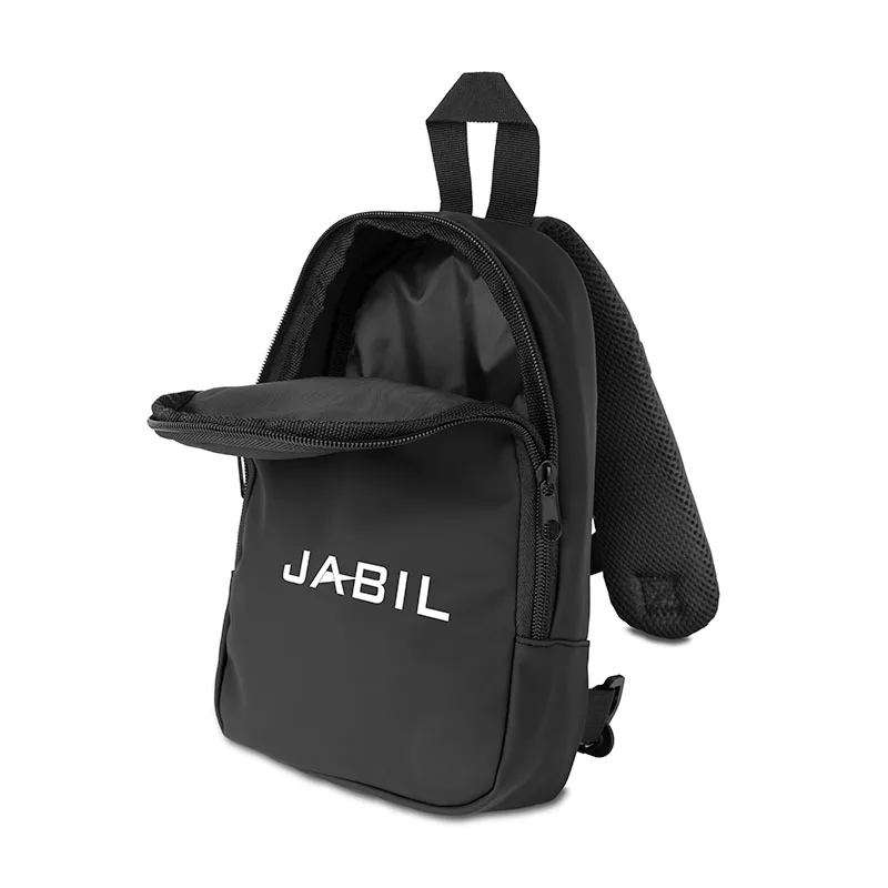 Black Logo Angled Open