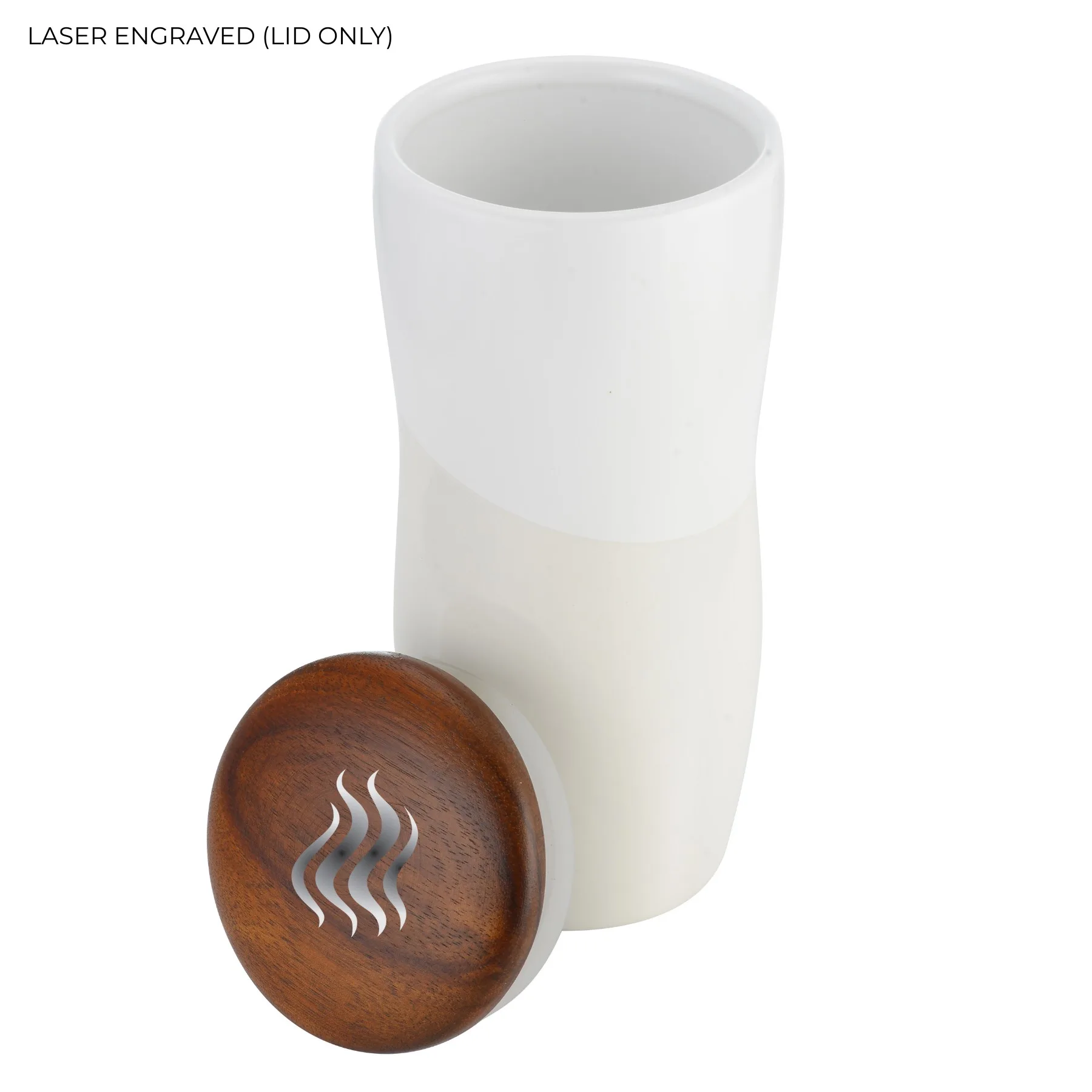 12 Oz. Double Wall Ceramic Tumbler view 2