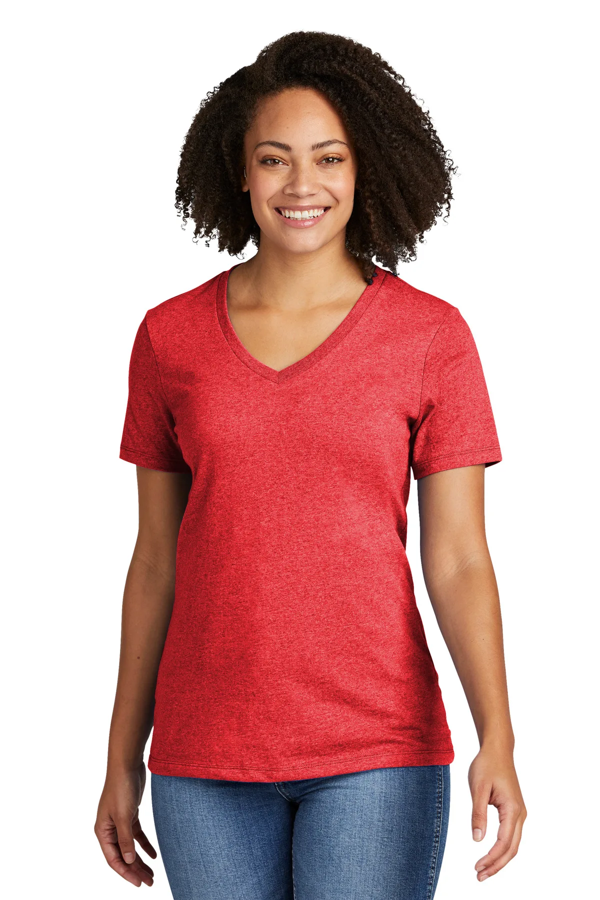 Allmade® Women's Recycled Blend V-Neck Tee