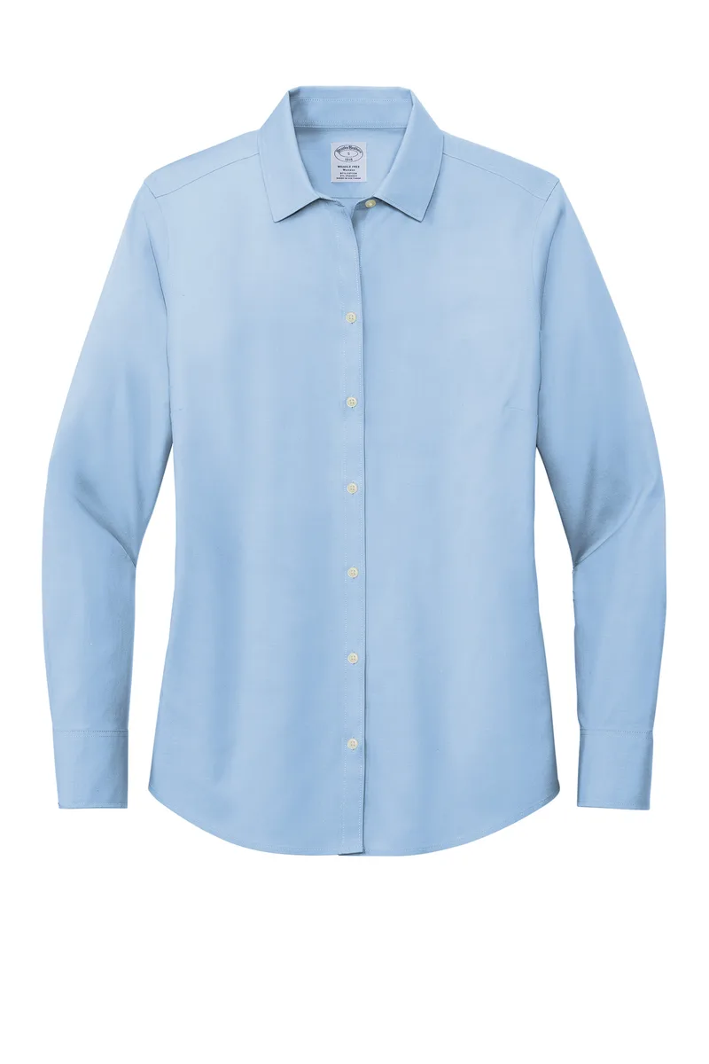 Brooks Brothers® Women's Wrinkle-Free Stretch Pinpoint Shirt view 2