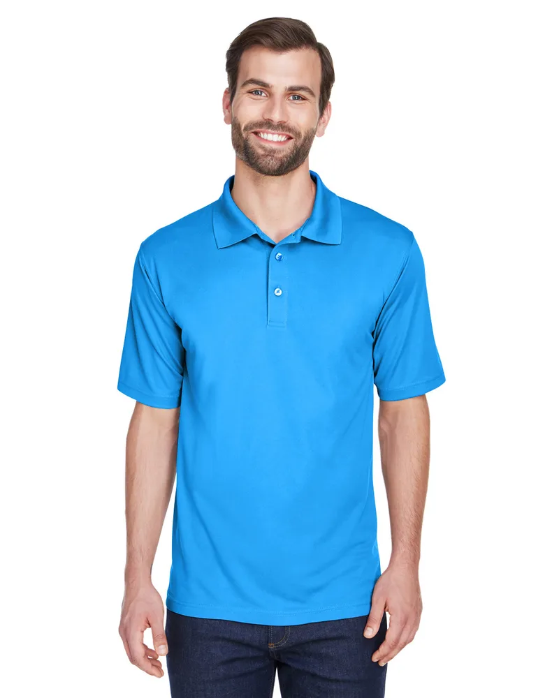 ULTRACLUB Men's Cool & Dry Mesh Piqué Polo view 5