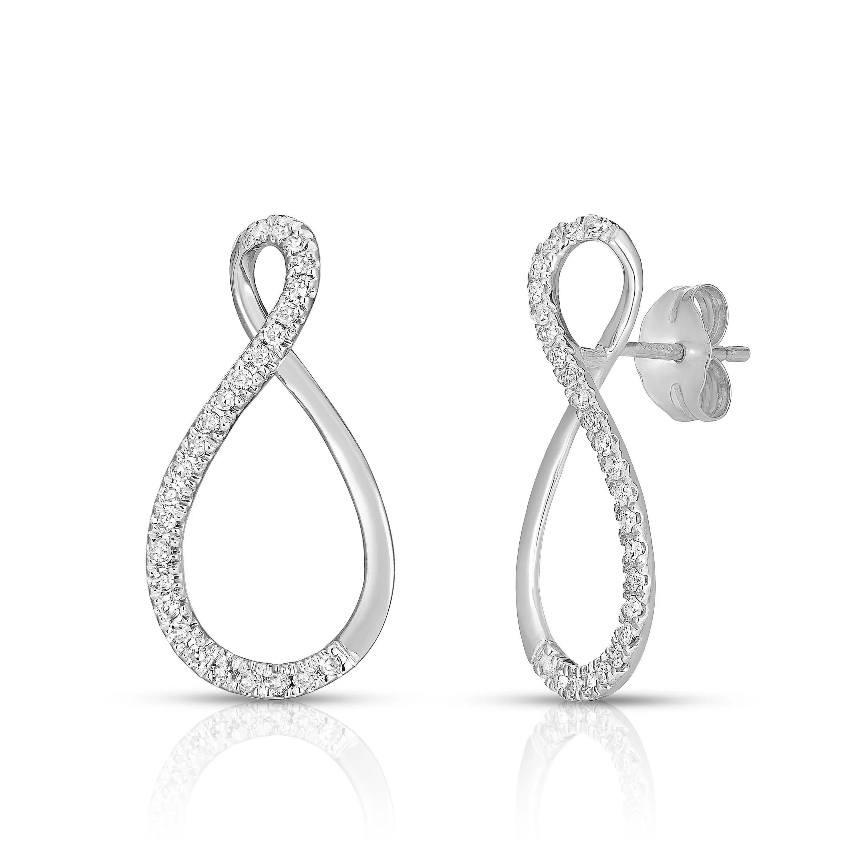 Jilco Inc Diamond Earrings - White Gold .33twt