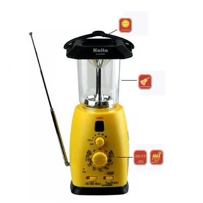 Kaito KA249 Multi-functional 4-Way Powered LED Camping Lantern
