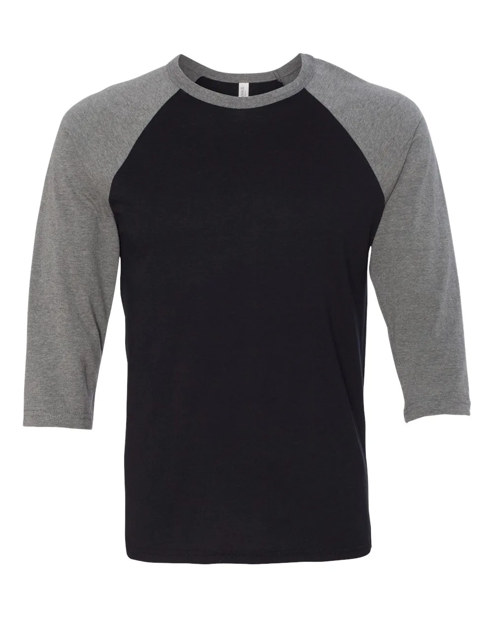 Bella+Canvas® Unisex Three-Quarter Sleeve Baseball Tee view 7