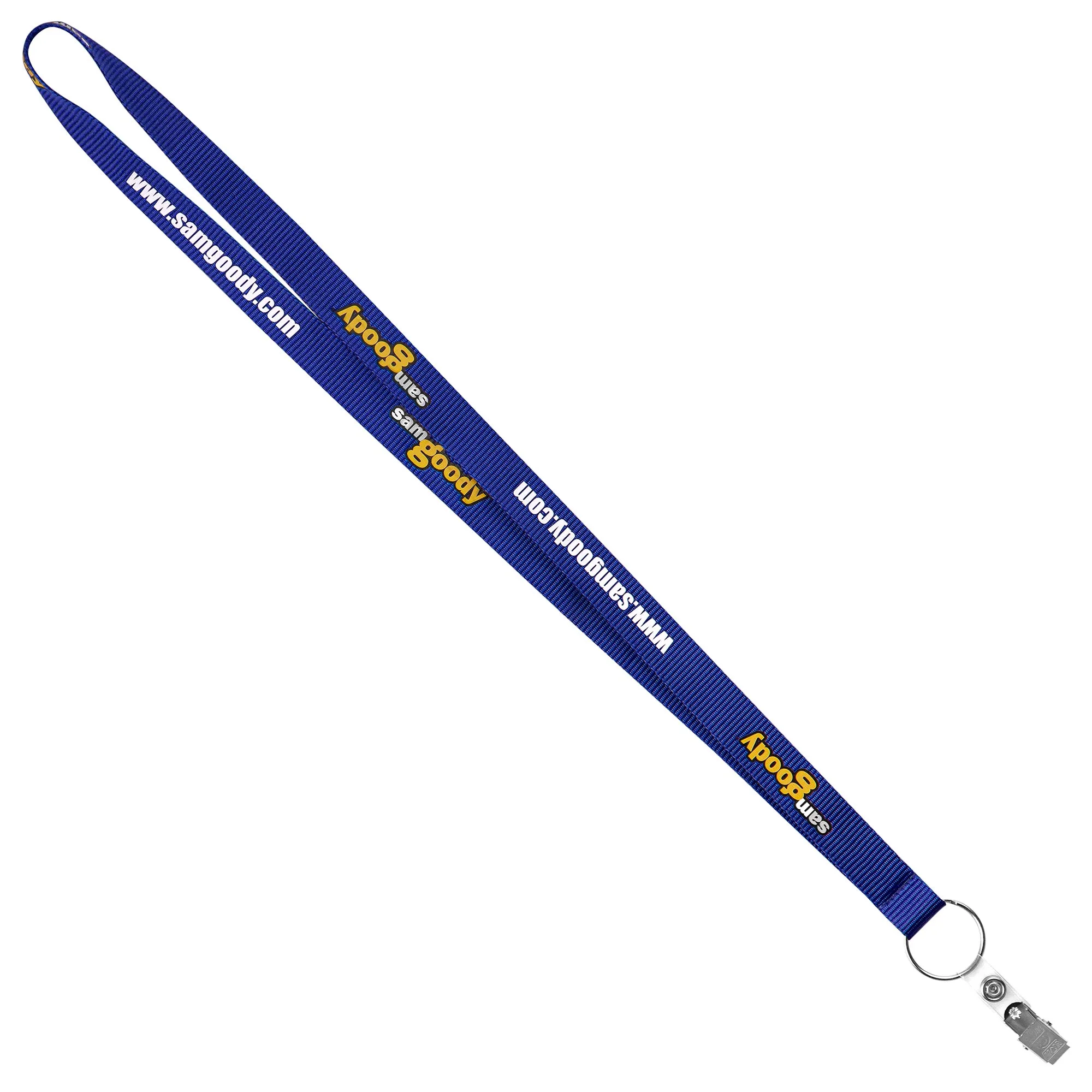 3/4" Recycled Screen Printed Lanyard (QuickShip) 18-24 Days view 7