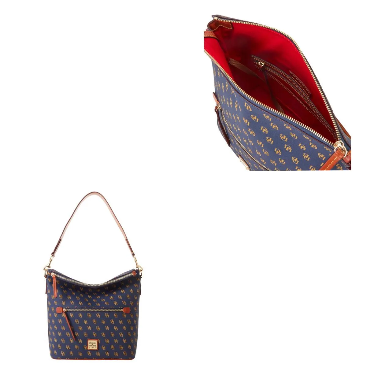 Dooney & Bourke Navy Gretta Large Sac