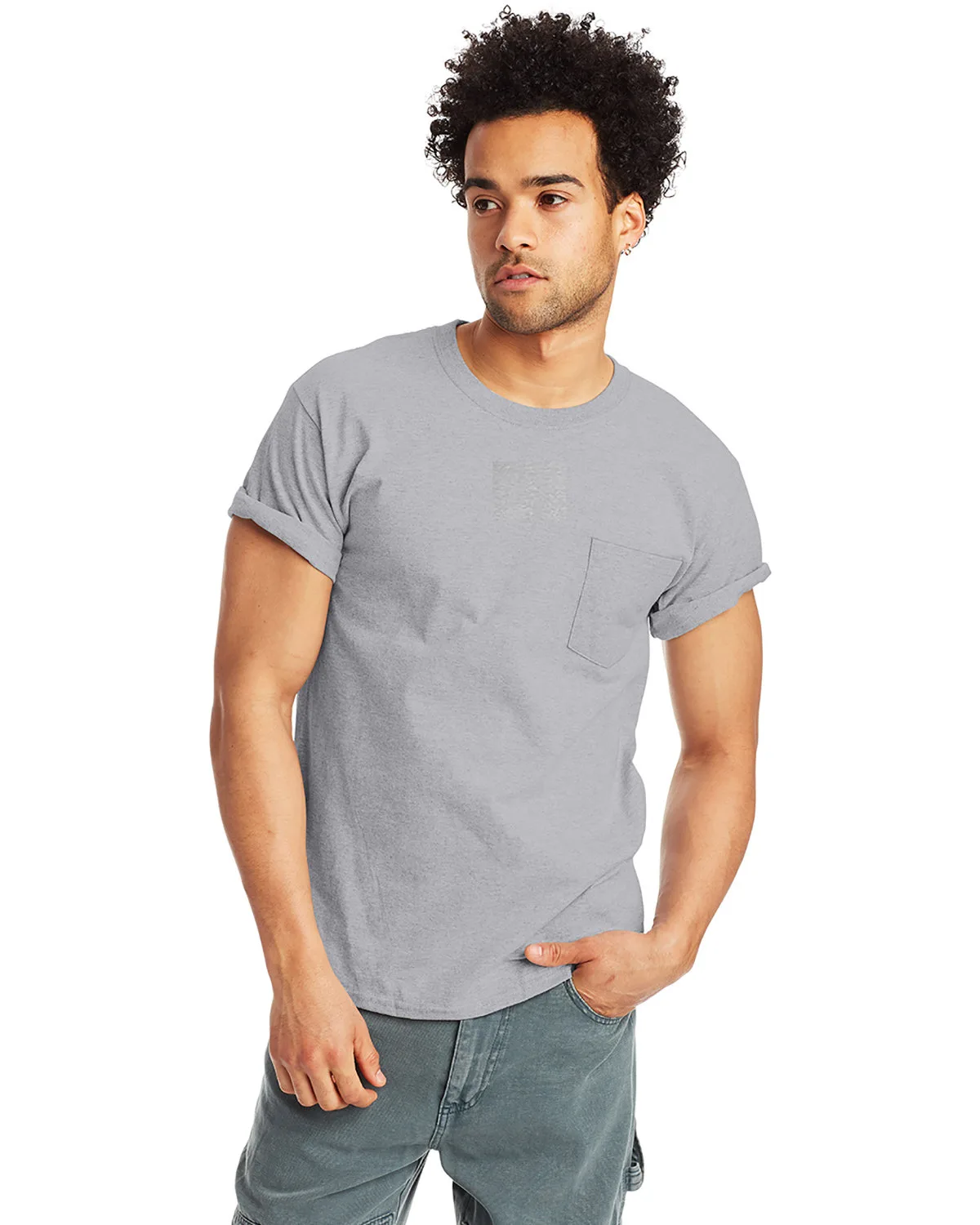 Hanes Printables Men's Authentic-T Pocket T-Shirt