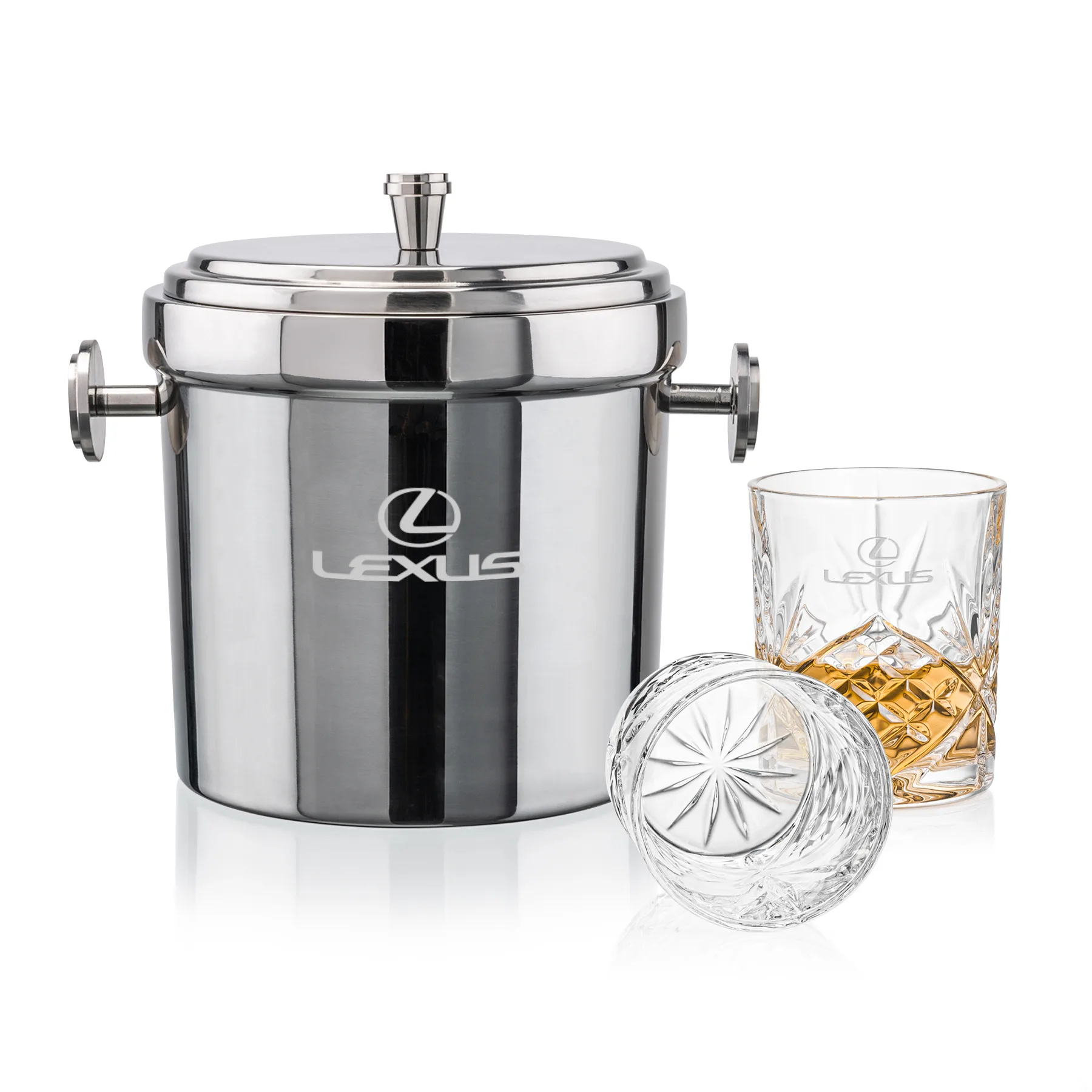 Milano Bucket Set, Laser Engraving, Set of 3