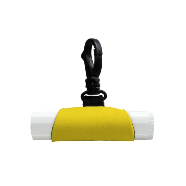 Neoprene Lip Balm Sleeve with SPF 15 Lip Balm view 3