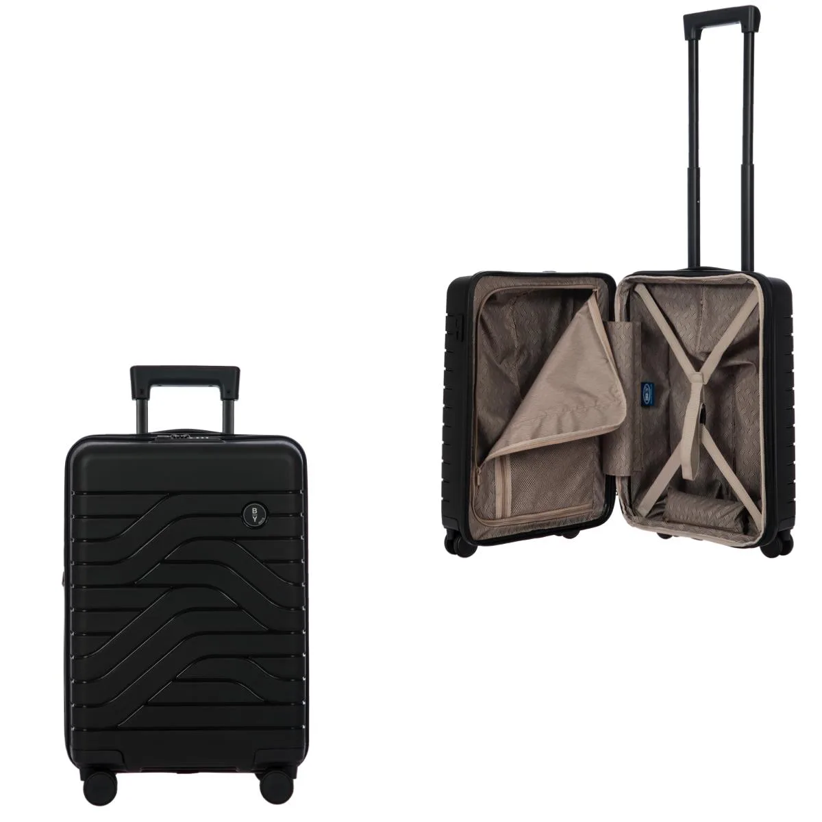 Bric's By Ulisse 21" Expandable Spinner Luggage - Black