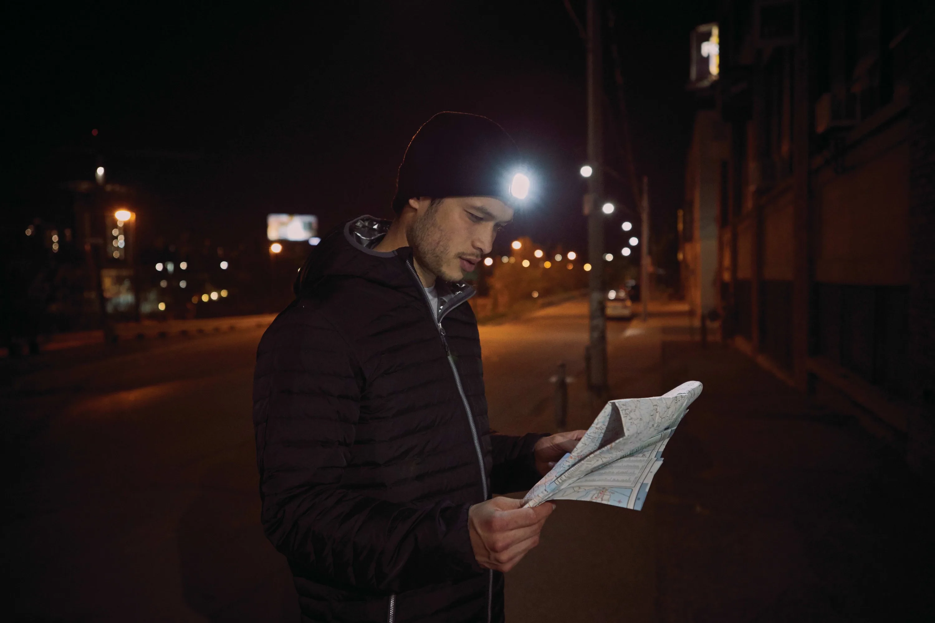 Unisex MIGHTY LED Knit Toque
