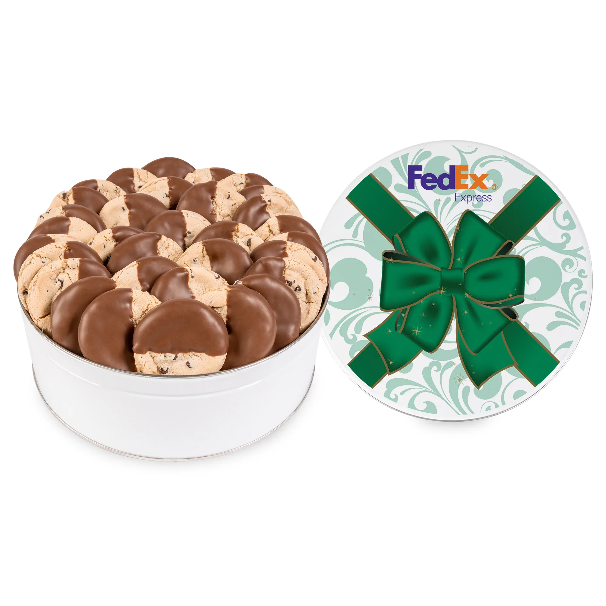 Fresh Beginnings Dipped Chocolate Chip Cookie Tin (Large)