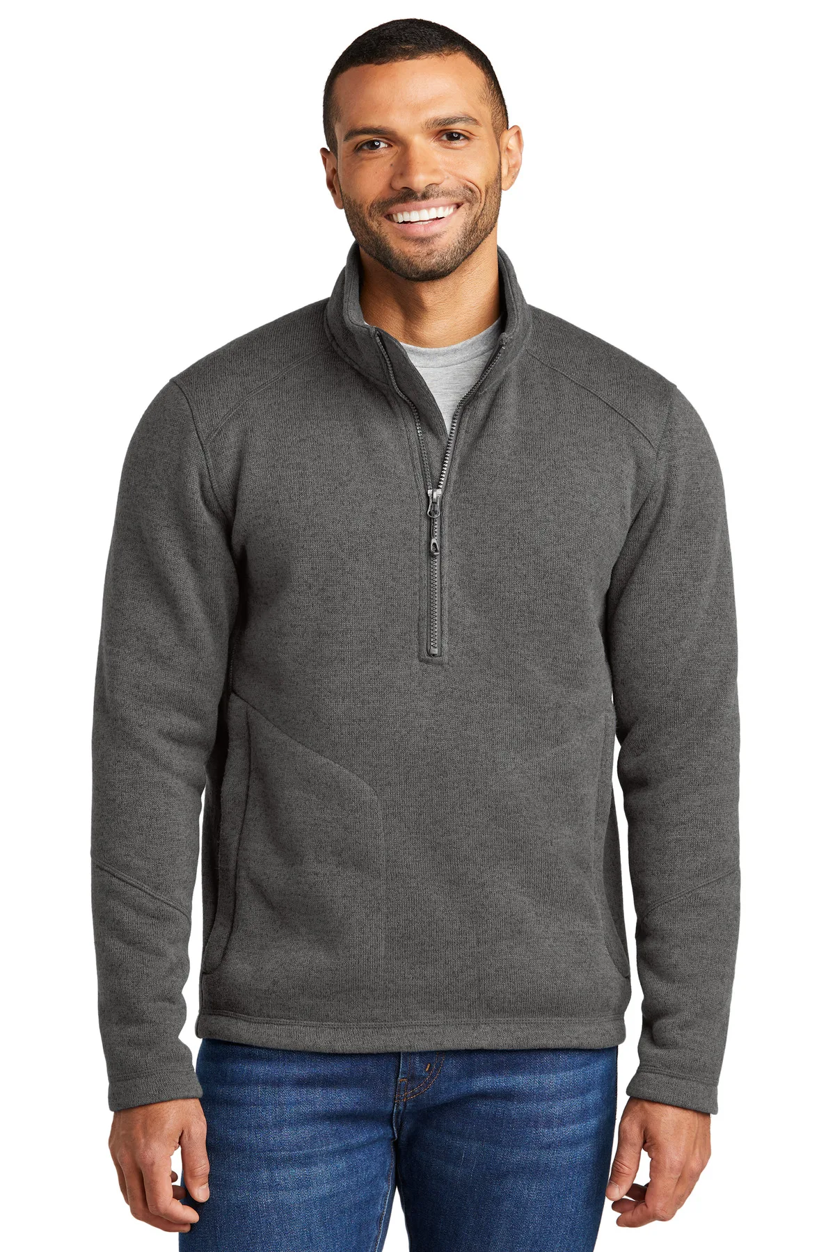 Port Authority® Arc Sweater Fleece 1/4-Zip view 2