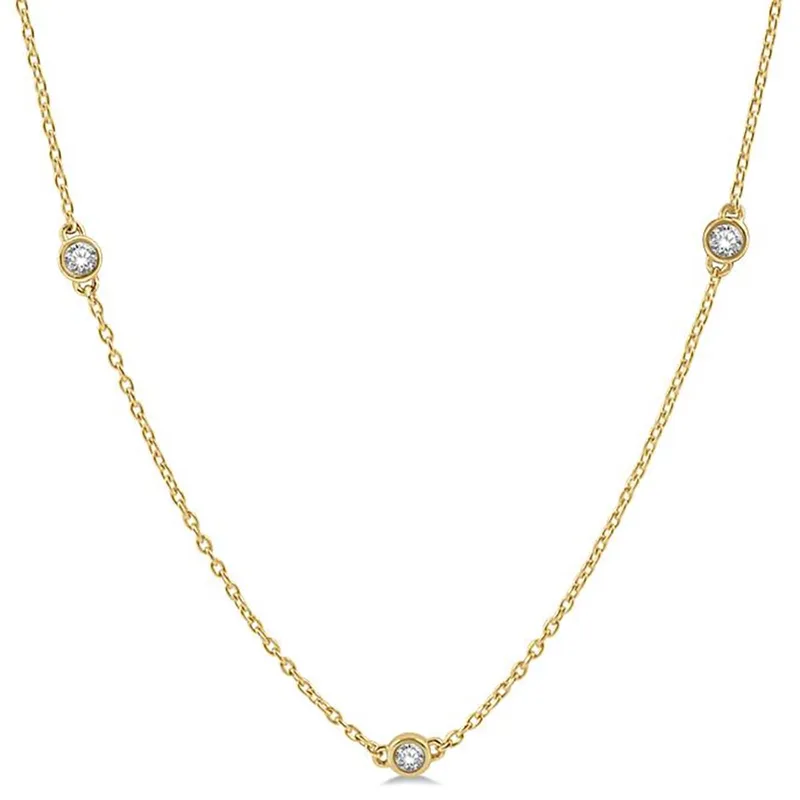 Jilco Inc Yellow Gold Diamonds By The Yard - 0.75 Twt
