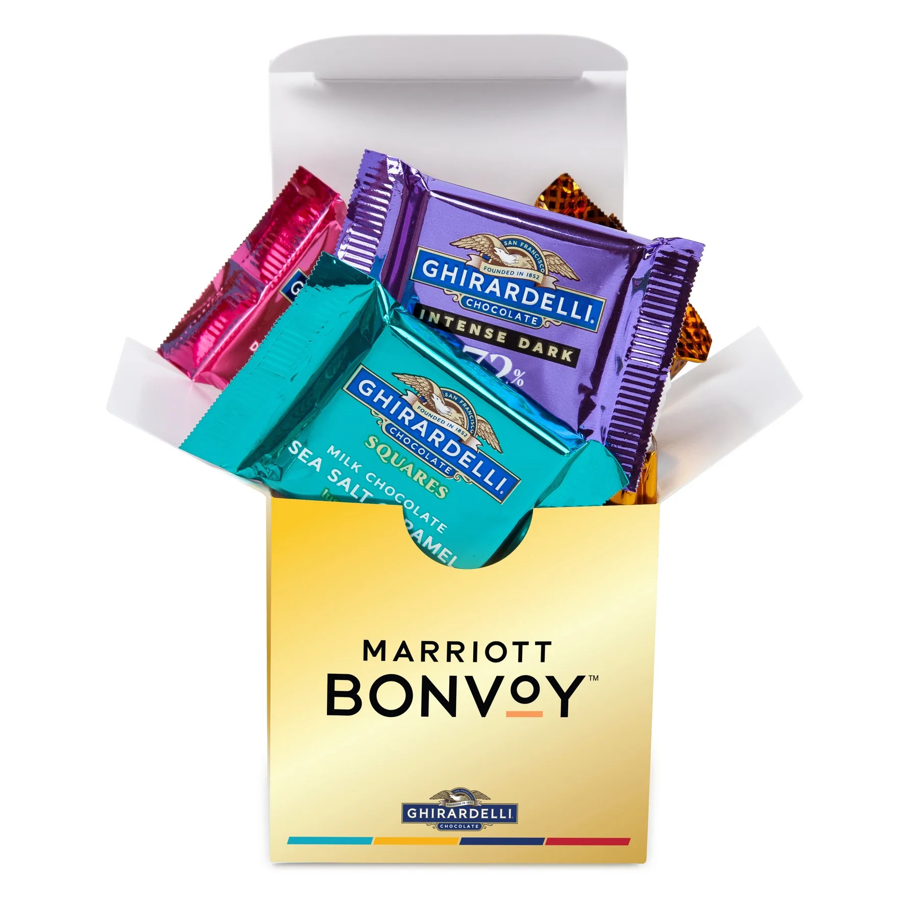 Desk Drop Box with Ghirardelli Chocolate Squares view 3