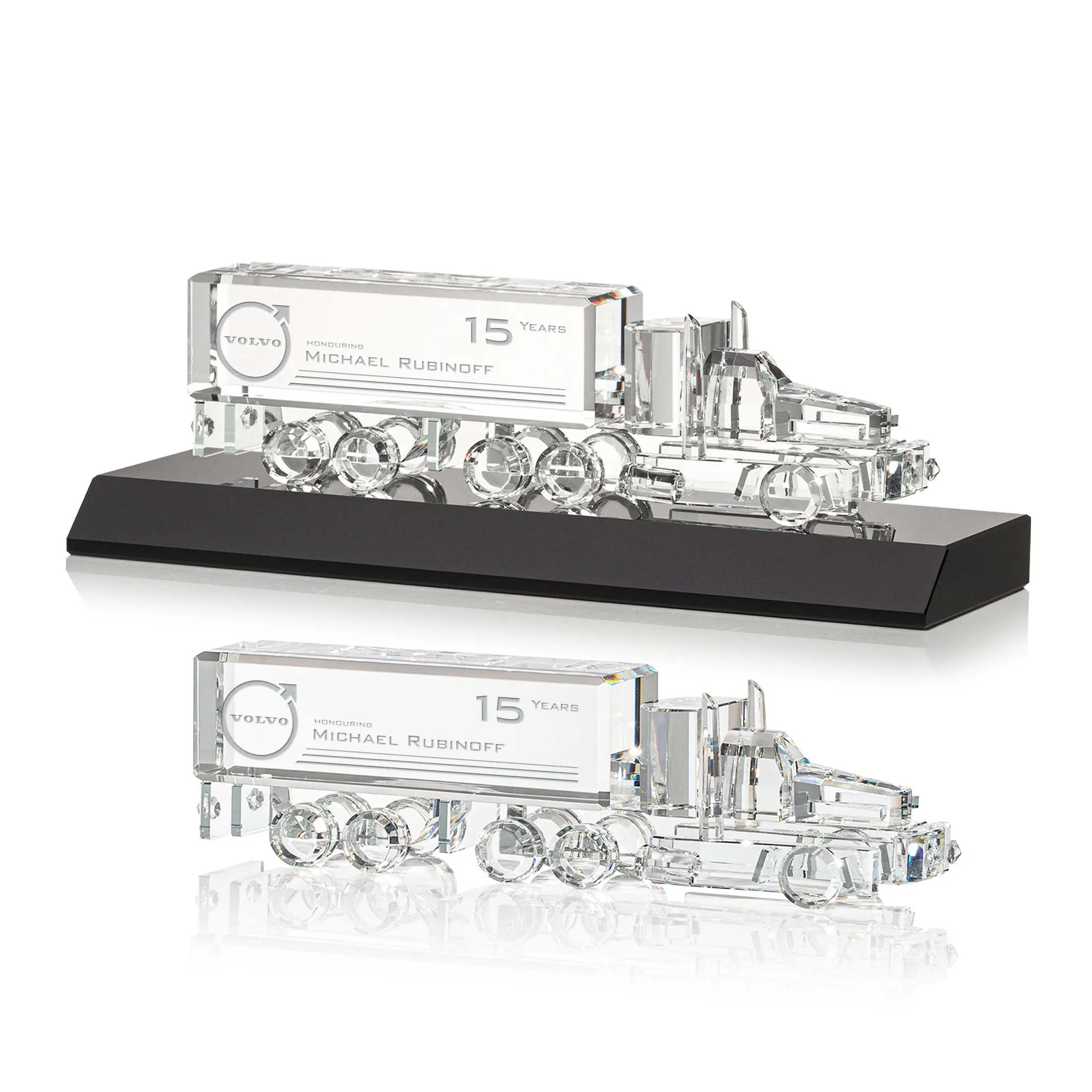 Crystal 18 Wheeler Award