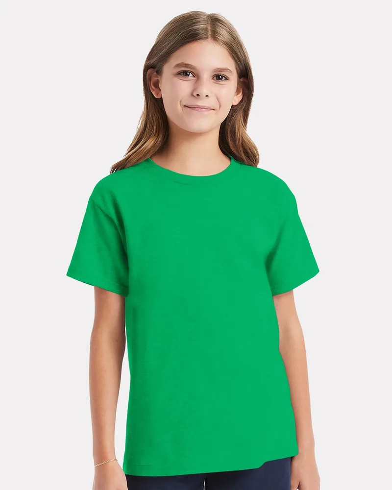 Hanes® Youth Essential-T T-Shirt view 2