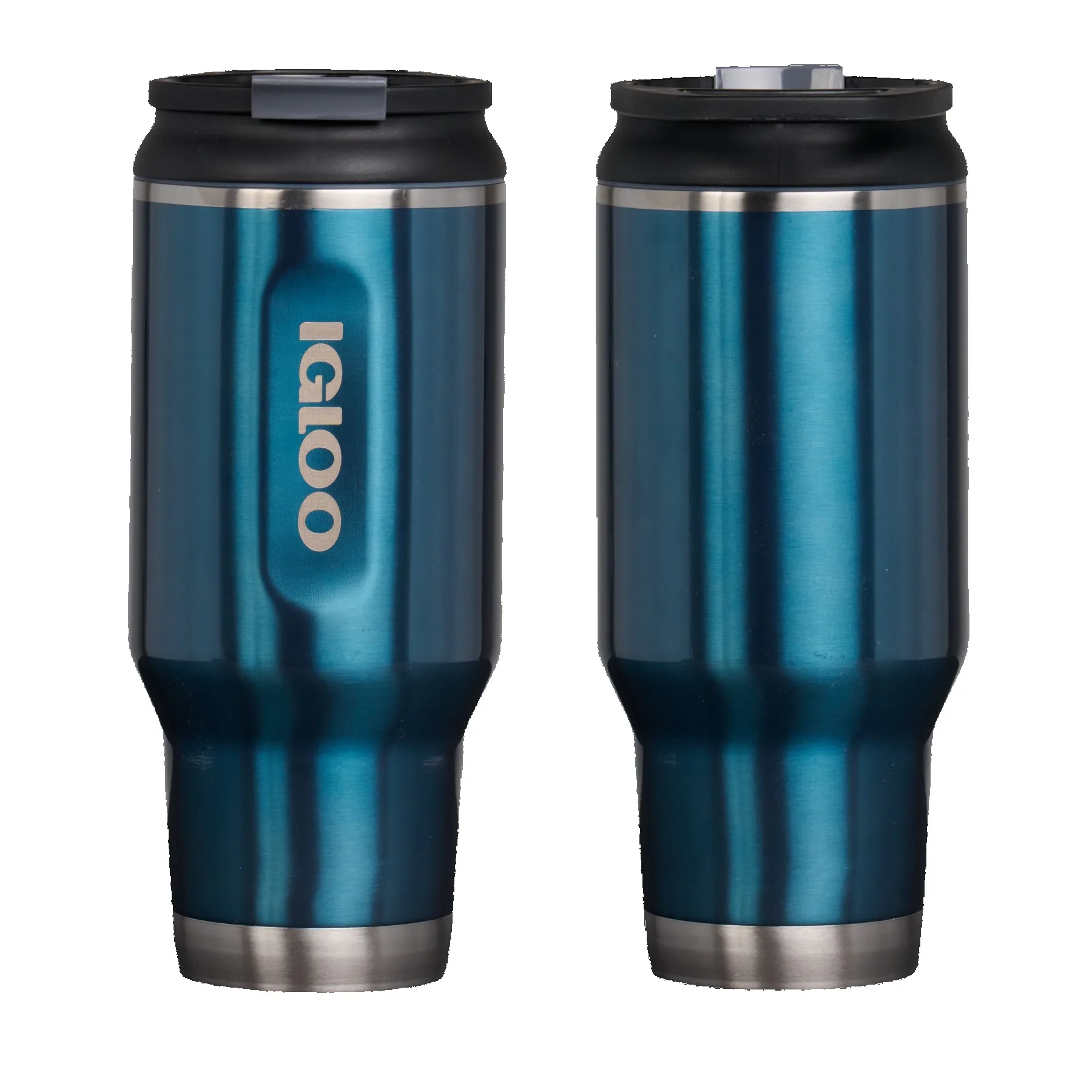 32 Oz. Igloo® Flip 'n Sip Stainless Steel Tumbler view 2
