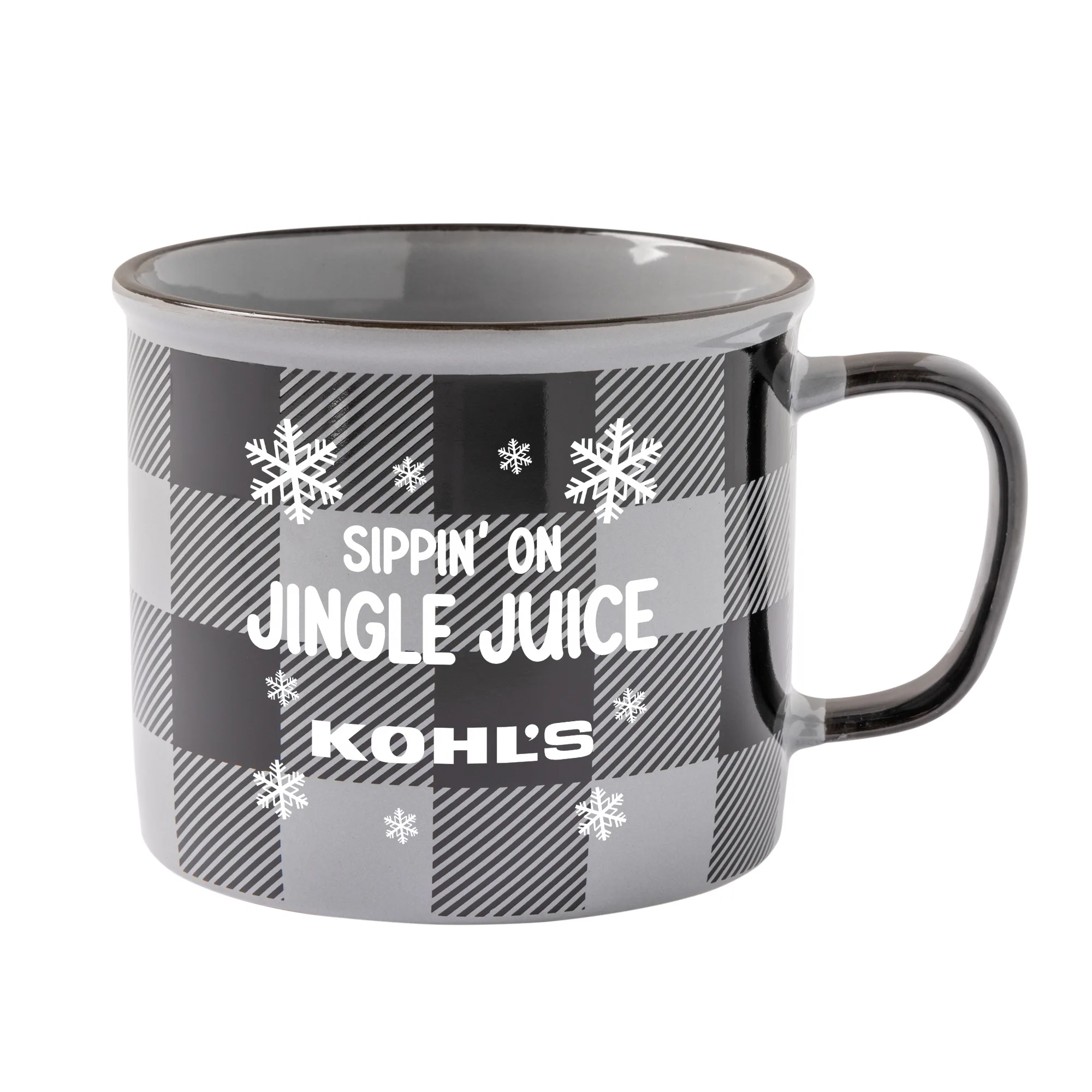 16oz Buffalo Check Mug view 2