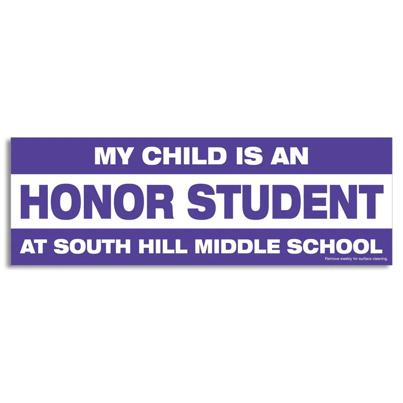Car Sign Magnet 2-3/4 x 8-1/4