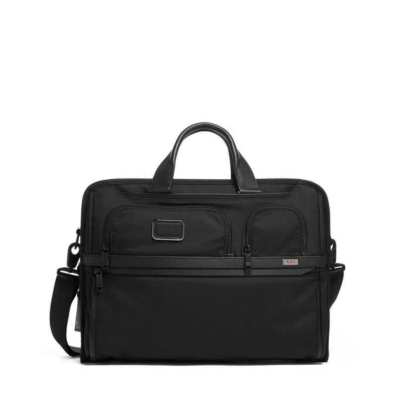 TUMI™ Alpha 3 Compact Large Screen Laptop Briefcase