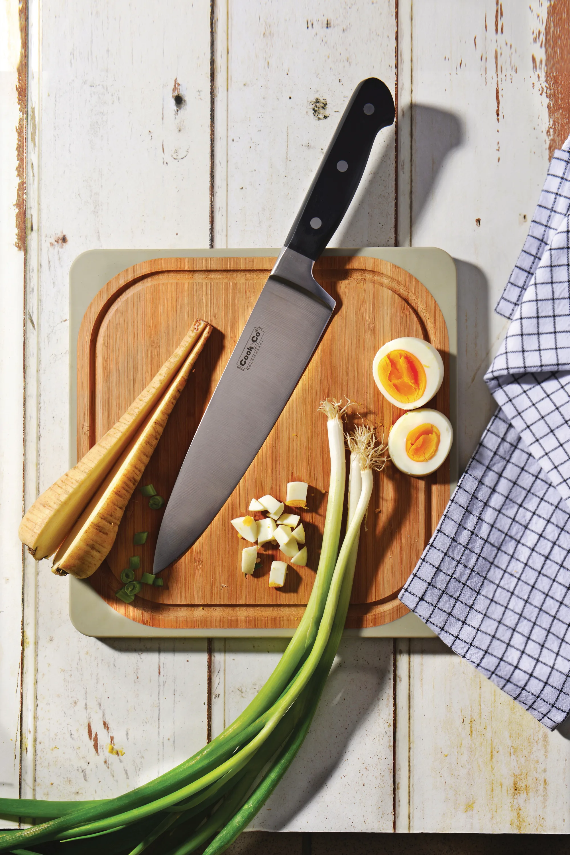 BergHoff® Essential Ss Triple Rivit/Abs Handle Chef's Knife Forged 8"