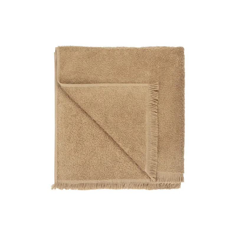 Blomus Frino Fringed Organic Cotton Terry Bath Towel