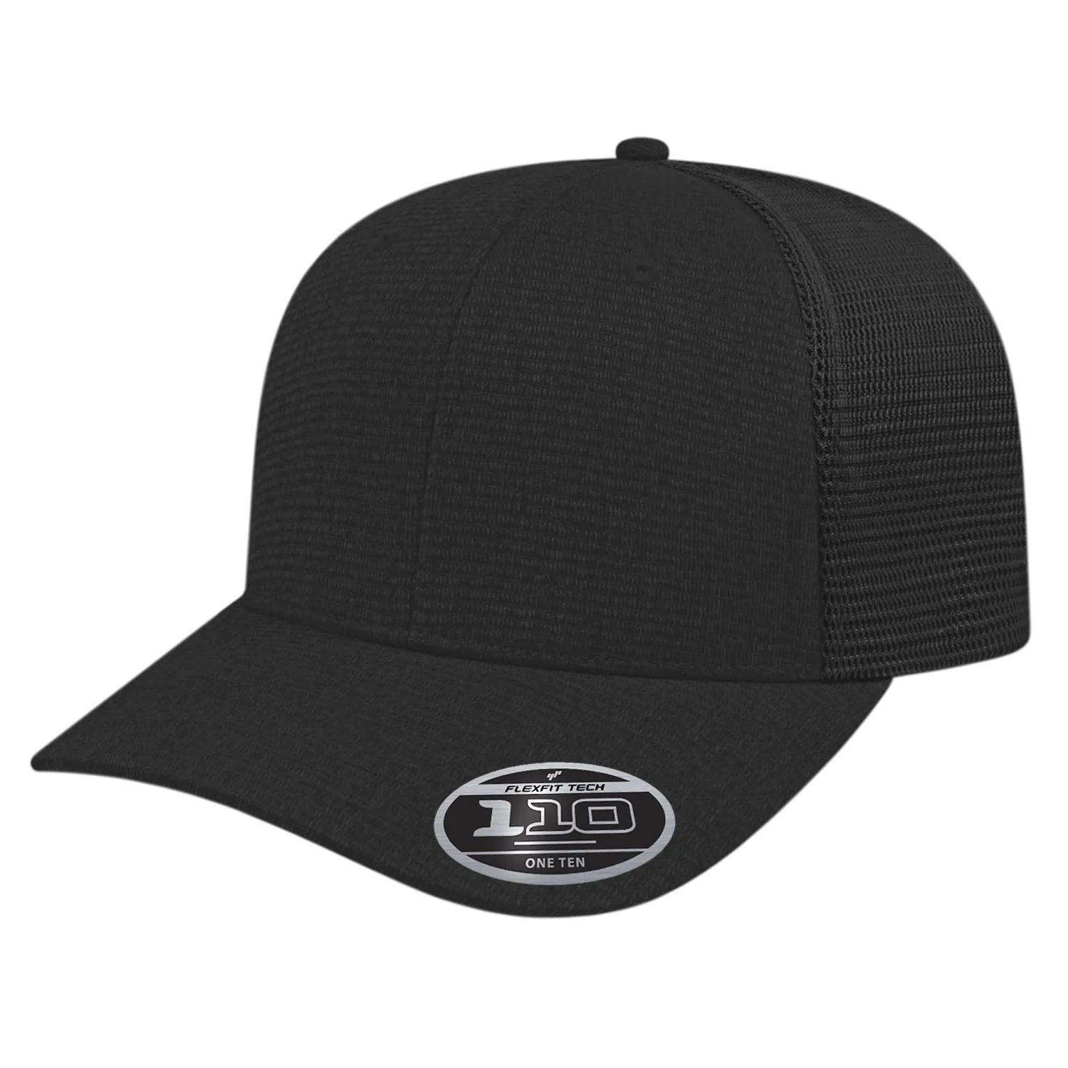Flexfit 110® Ribbed Tri-blend Trucker Cap view 2