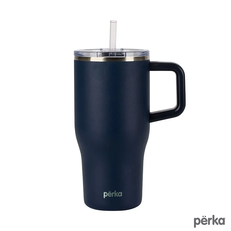 Perka Myrton 20 oz. Double Wall, Recycled Stainless Steel Travel Mug view 4