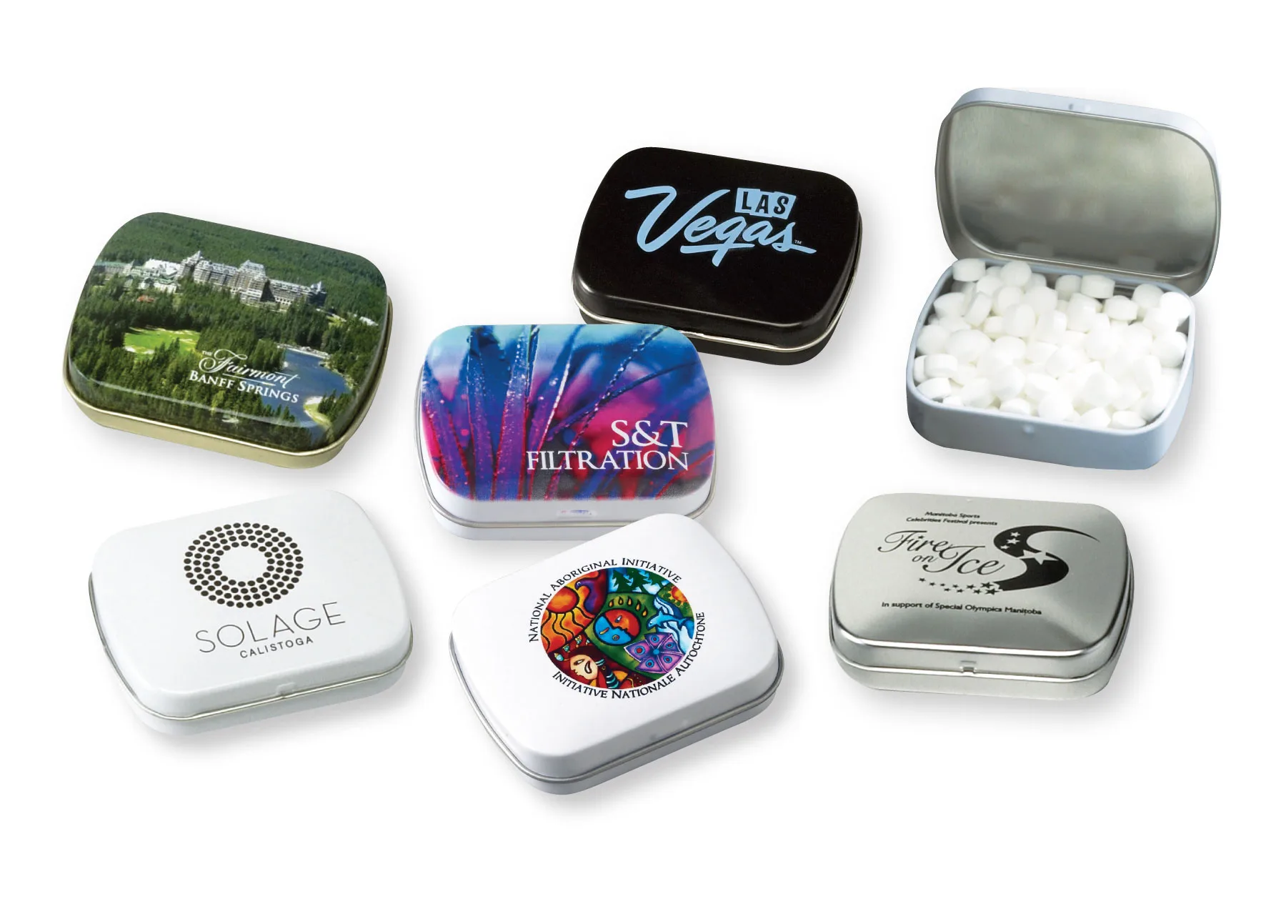 Domed Tin w/Sugar-Free MicroMints®