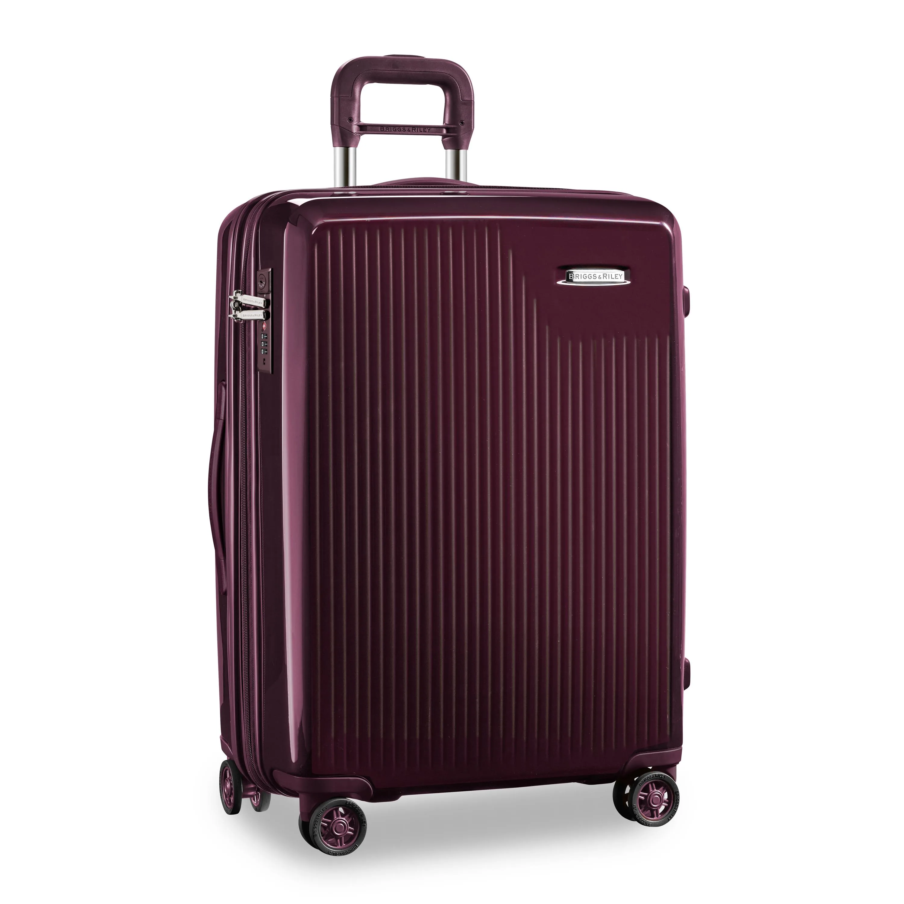 Briggs & Riley™ Sympatico Medium Expandable Spinner Bag (Plum)