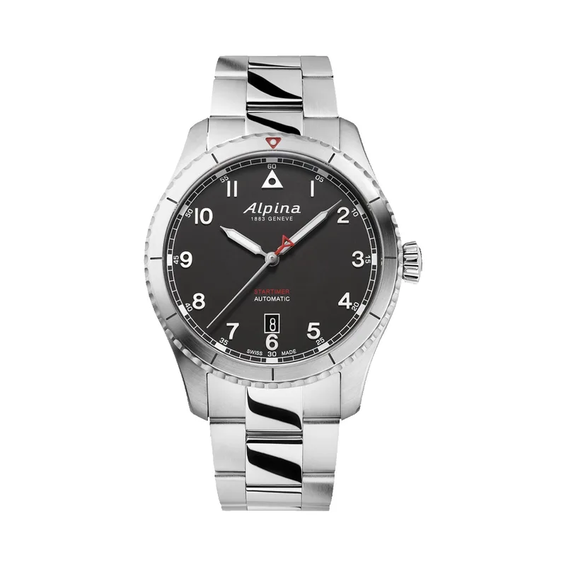 Alpina Men's Startimer Pilot Automatic Stainless Steel Watch