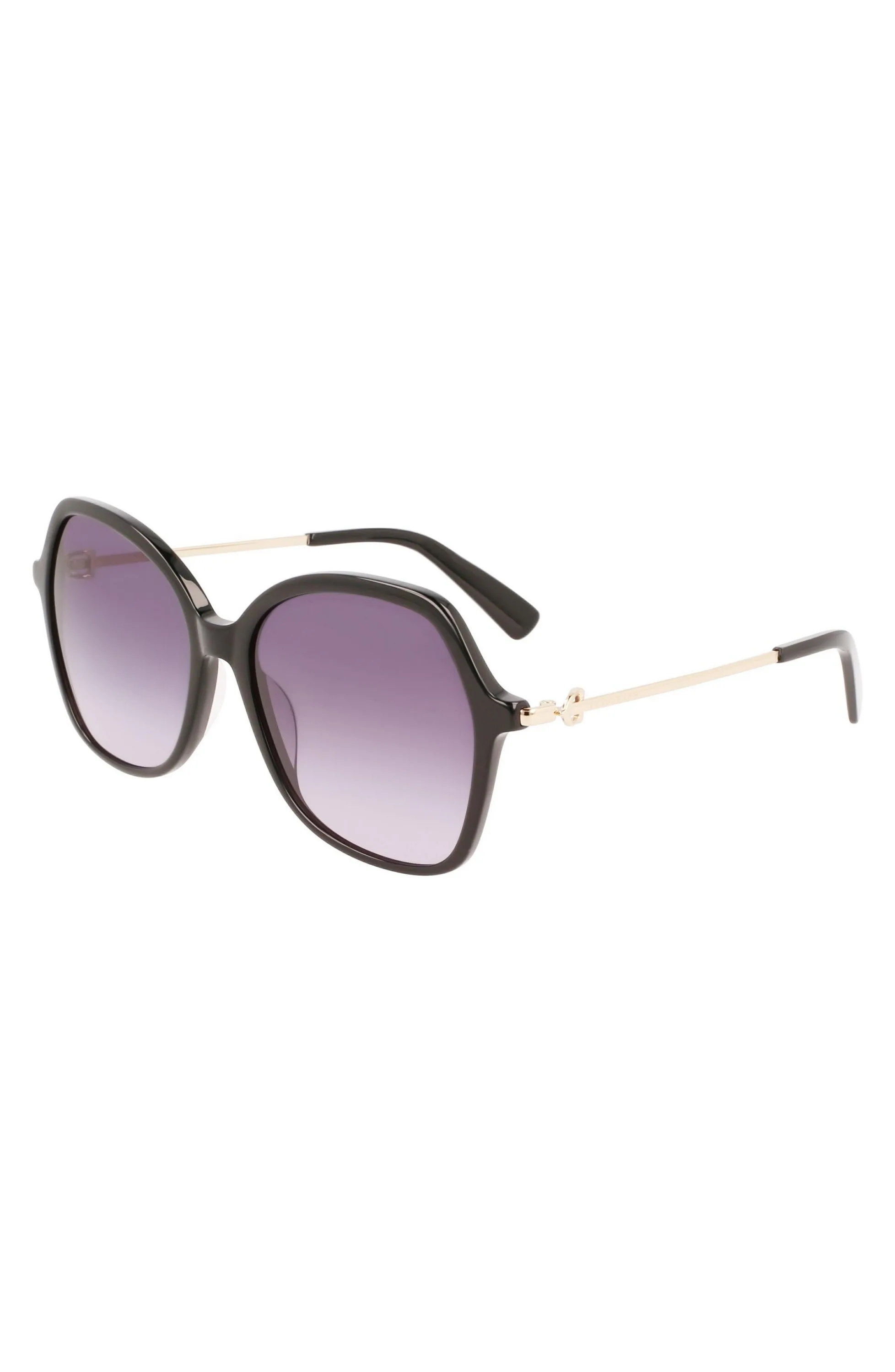 Longchamp Amazone Black Sunglasses