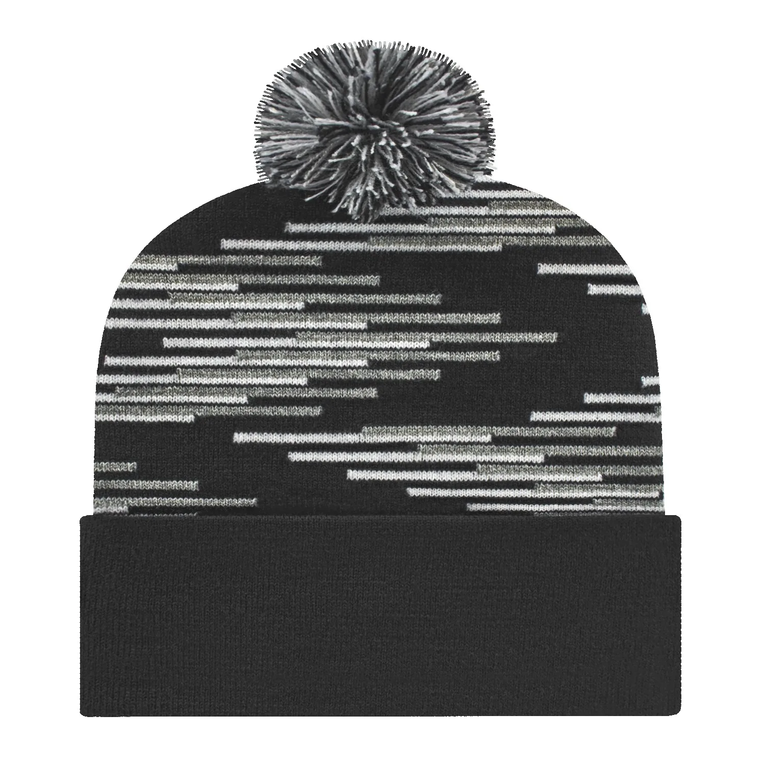Black/Heather Gray/White