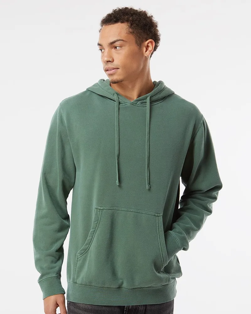 Independent Trading Co.® Unisex Midweight Pigment-Dyed Hooded Sweatshirt view 2