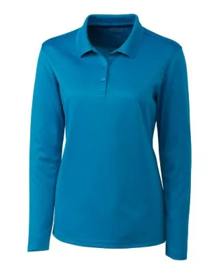 Clique Spin Eco Performance Pique Long Sleeve Womens Polo view 7